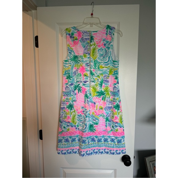 Lilly Pulitzer - Gellar Shift Dress Multi Private Island - Size: M ✨NWT✨ - Picture 3 of 5